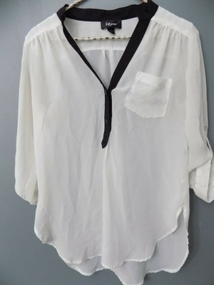 black and white dressy blouses