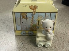 Precious Moments Birthday Series Figurine May Your Birthday Be Warm 15938 Baby