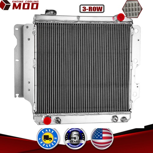 3 Row Radiator fit 1987-2006 2005 Jeep Wrangler YJ TJ 2.4L 2.5L 4.0L 4.2L CC2101 - Picture 1 of 10