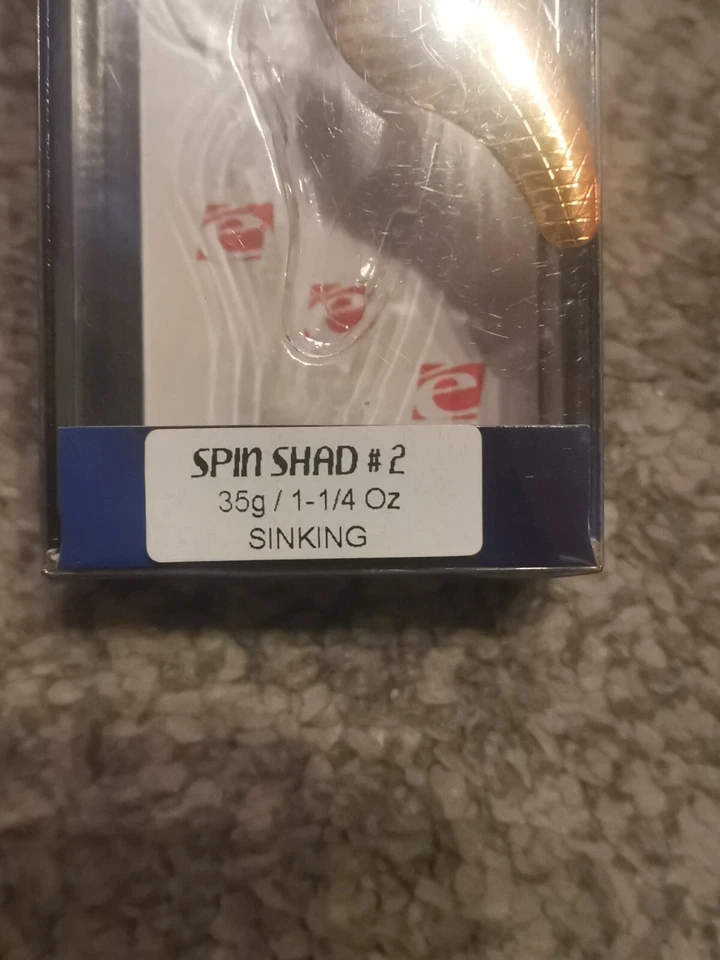 Sebile Spin Shad #2, 35g,Sinking,selten!! - Bild 2 von 4