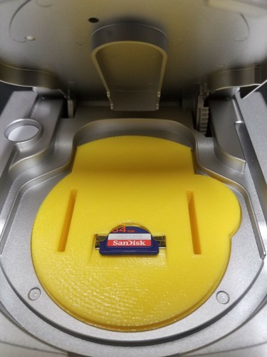 GameCube GCLoader Tray Mount - EZ Install Design - Colors! GC Loader 3D Printed - Picture 6 of 10