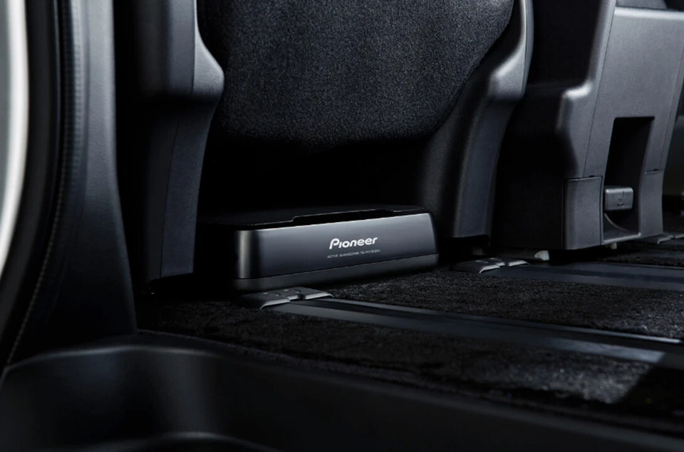 PIONEER TS-WX130EA AKTIV SUBWOOFER 160W kompakt platzsparend leistungsstark Bass - Bild 2 von 4