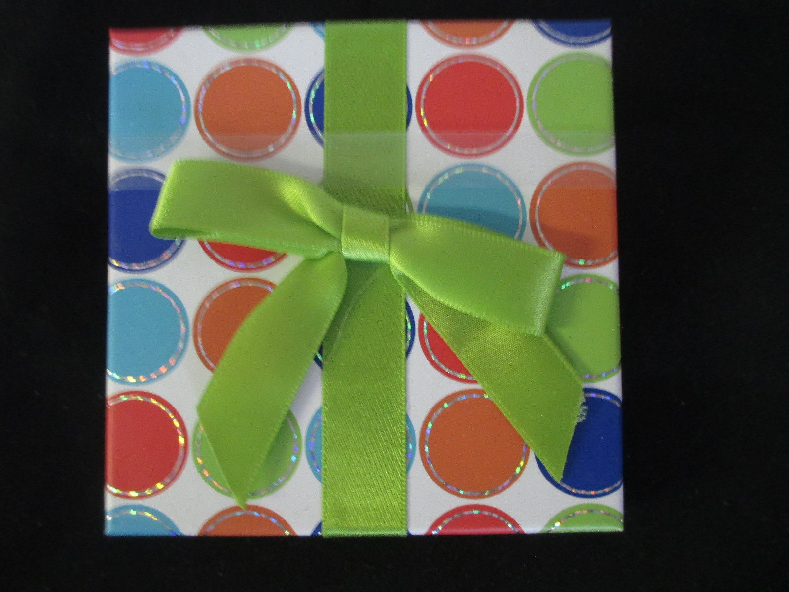 Gift Card Holder, Nwt, 4" X 4" X 1/2", Green