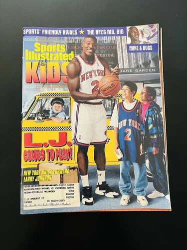 1996 SI For Kids Tiger Woods December #536 Rookie Sheet Full Magazine Uncut