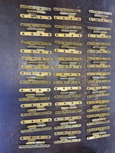 Eine, Loutre Limousine Stahl Antik Schrank Scharniertür 5 1/2" - Bild 1 von 6