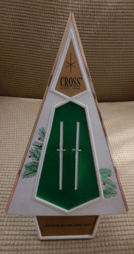Scarce -  Vintage Cross Retailers Pen Display - Christmas Tree - Picture 1 of 2