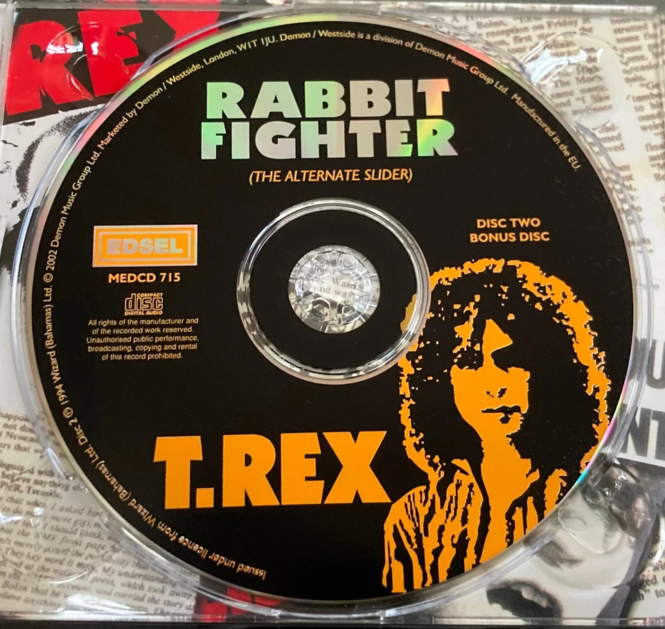 T.Rex - THE SLIDER - 2CD - Deluxe Edition - MEDCD 715 - Edsel Records 2002 - Bild 4 von 4