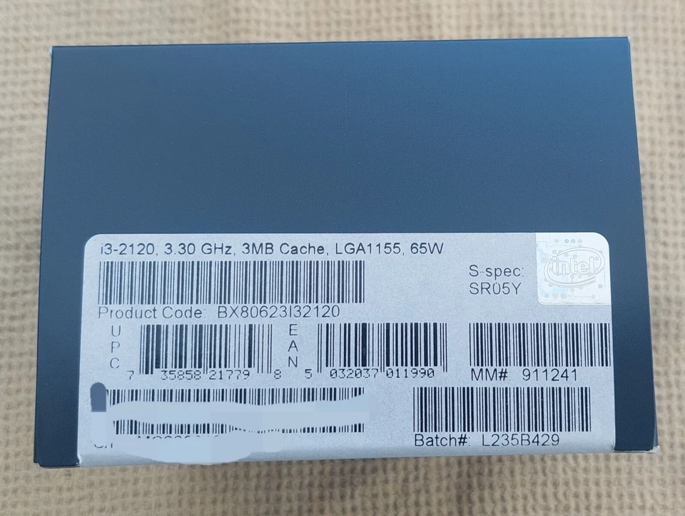 Intel Core i3-2120 Dual-Core Processor 3.3 GHz 3 MB Cache LGA 1155 - BX80623I321 - Image 3 of 3
