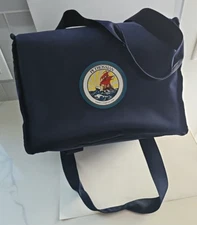 Petrossian Caviar Insulated Picnic Zip Tote Bag 14”x10”x9”