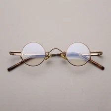 John Lennon Retro Classic Small Round  34mm Glasses Bronze Eyeglass Frames US