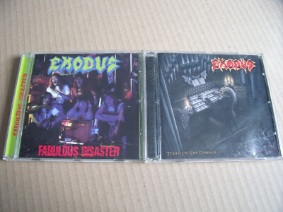 2 x Exodus - Fabulous Disaster + Tempo Of The Damned