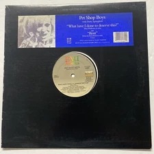 Pet shop Boys - What Have I Done To Deserve This / Rent 12” 33rpm V-56080