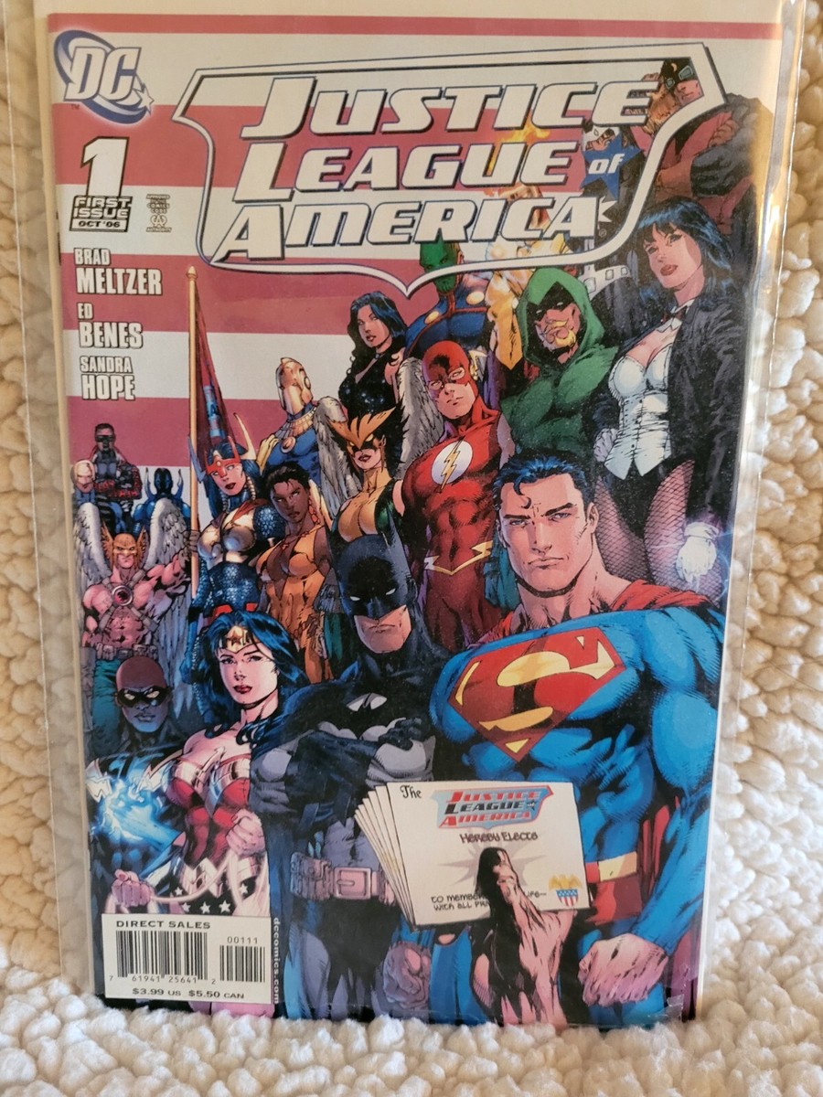 Justice League Comic Book First Issue October 2006 DC Comics | eBay
