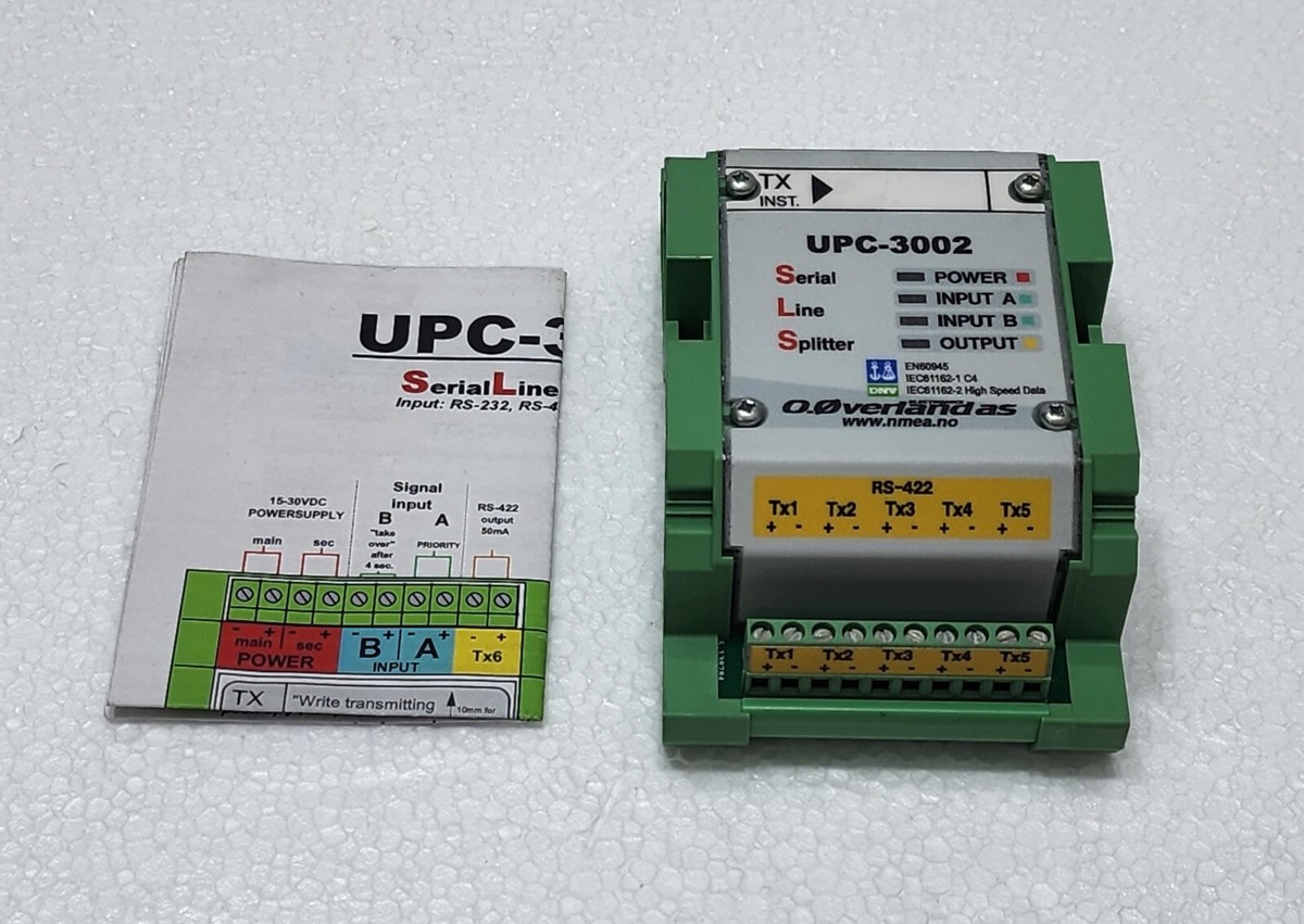 OVERLAND UPC-3002 / UPC3002 NMEA SERIAL LINE SPLITTER #2 | eBay