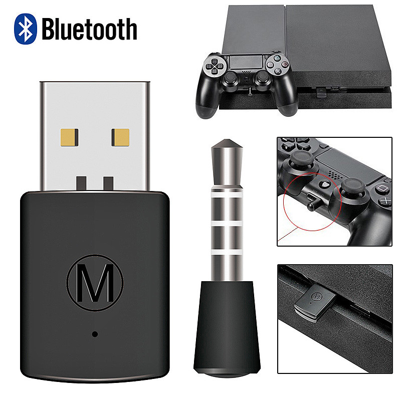 Bluetooth Adaptateur pour Casque Ecouteurs USB Dongle avec Microphone