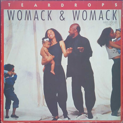 Womack & Womack   Teardrops (Maxi Single) - Island Records - Europa - 1988