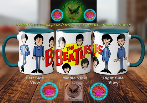 The Beatles Cartoon Series (1965 - 1967) 11 oz Hot/Cold Beverage Mug (18 Colors) - Picture 6 of 36