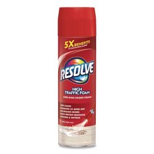 RESOLVE 00706 22 oz. Aerosol Spray Foam Carpet Cleaner New