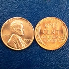 (1) 1957 Lincoln Wheat Cent, Uncirculated Condition, Good Red Luster Penny J2