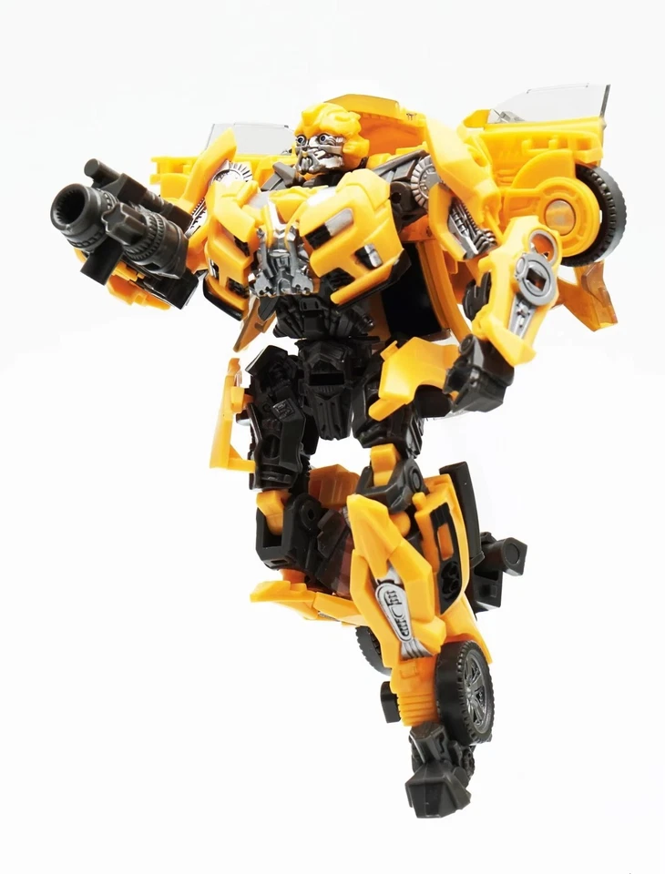 Transformation Robot Car Toy Bumblebee Action Figure Alloy Kids Birthday Gift UK - Image 4 of 4