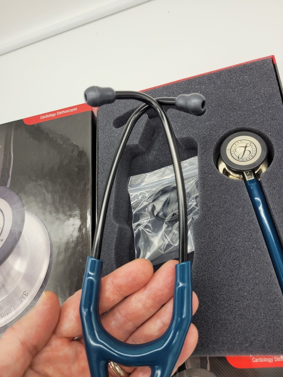 新品未使用　Littmann Cardiology IV 聴診器 Littmann Cardiology IV Stethoscope, Champagne Smoke Black, 6179