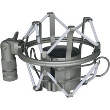 Audio EA 201w Mikrofonspinne, Universell, 40-50mm, Robust, Nickel, Entkopplung