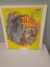 Vintage The Thing From Another World RCA SelectaVision CED Videodisc 1981