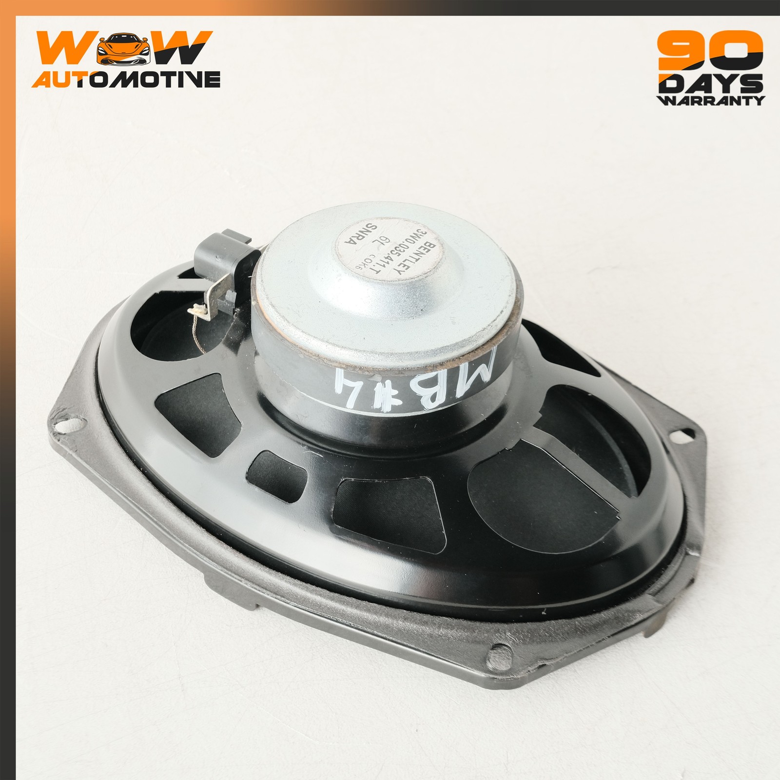 04-11 BENTLEY CONTINENTAL GTC FRONT RIGHT LEFT DOOR BASS LOUDSPEAKER SET OEM