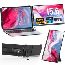Laptop Screen Extender - 15.6" FHD 1080P Portable Monitor for Laptop, Detacha...