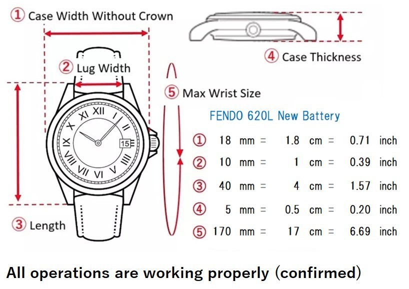 New Battery FENDI 620L Double Face Gold White Shell Dual Time Bangle Watch 18mm image 2