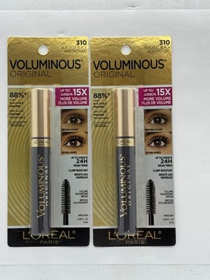 L'Oreal Paris Voluminous Original Mascara, Blackest Black 310 2-Pack FREE SHIP!