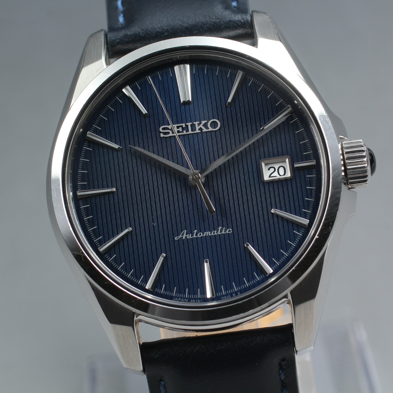 [Near MINT] SEIKO PRESAGE SARX045 6R15-03S0 Automatic Navy Men’s Watch JAPAN