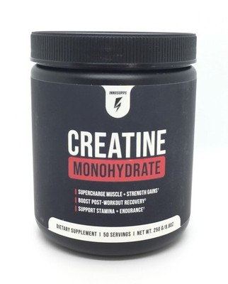 Inno Supps Creatine Monohydrate Supercharge Muscle Support Stamina InnoSupps