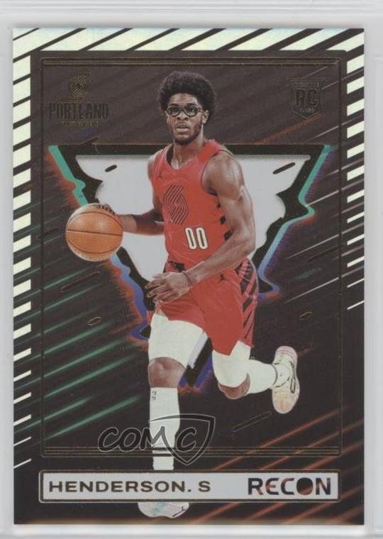 2023-24 Panini Recon Rookies Holo Scoot Henderson #246 11ng