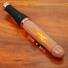 13'' Big Thrusting Dildo Vibrator Telescopic Heated Sex Machine G-Spot Sex Toy
