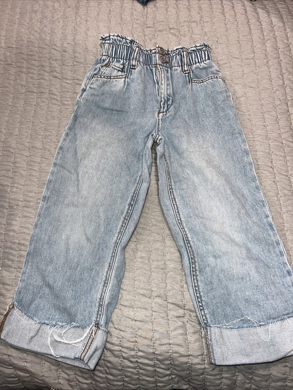 Girls Size 5 Demin Jeans Zara