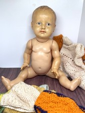 Rare ancien jouet ancien poupee baigneur en plastique genre petit collin celluloïd - Jeux & Jouets