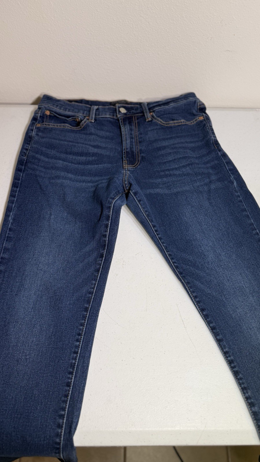Men, Size 32x32, Blue, Athletic Fit, Straight Leg