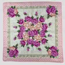 Vintage Christian Dior Handkerchief Neckerchief Bandana Pocket Square