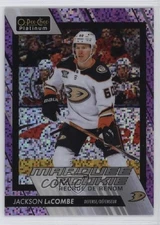 2023 O-Pee-Chee Platinum Marquee Rookies Violet Pixels Jackson LaCombe Rookie RC