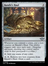 MTG NM Bandit's Haul #240 Outlaws of Thunder Junction