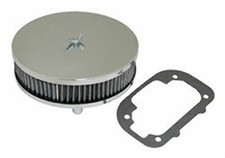 Empi 6-38 Chrome Air Cleaner Fits Weber Dgv Dgav Dgev 38 Egas 17-2981