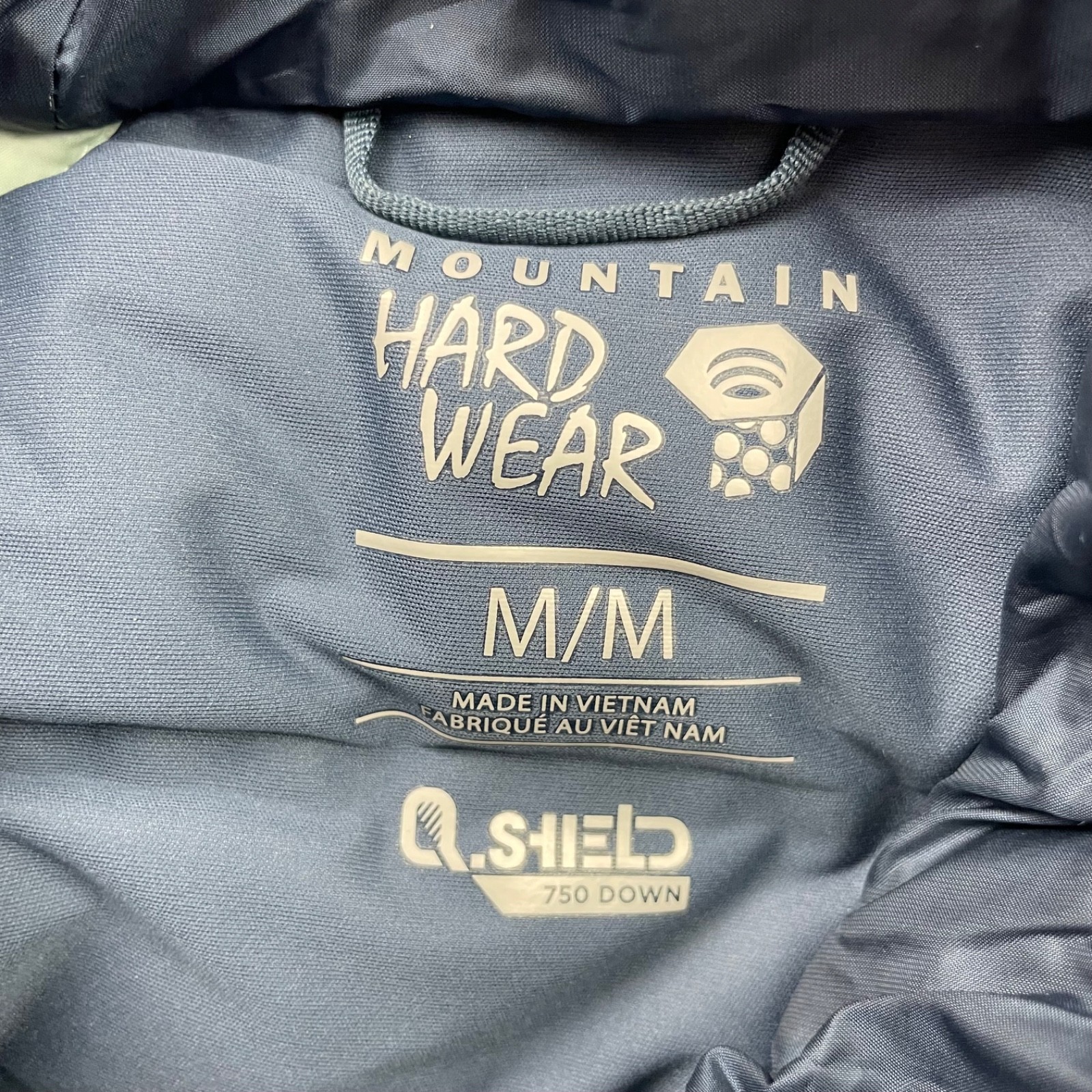 Mountain Hardwear Women's Blue 750 Down Puffer Jacket, Medium image 3
