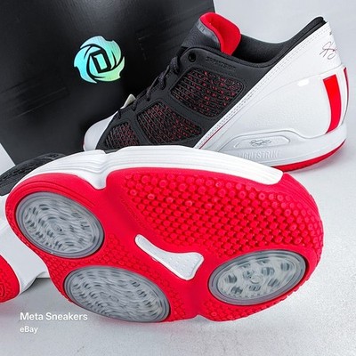 Size 14 - adidas Adizero Rose 1.5 Restomod Low Black Vivid Red for