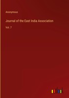 Anonymous | Journal Of The East India Association | Buch | Englisch (2023)