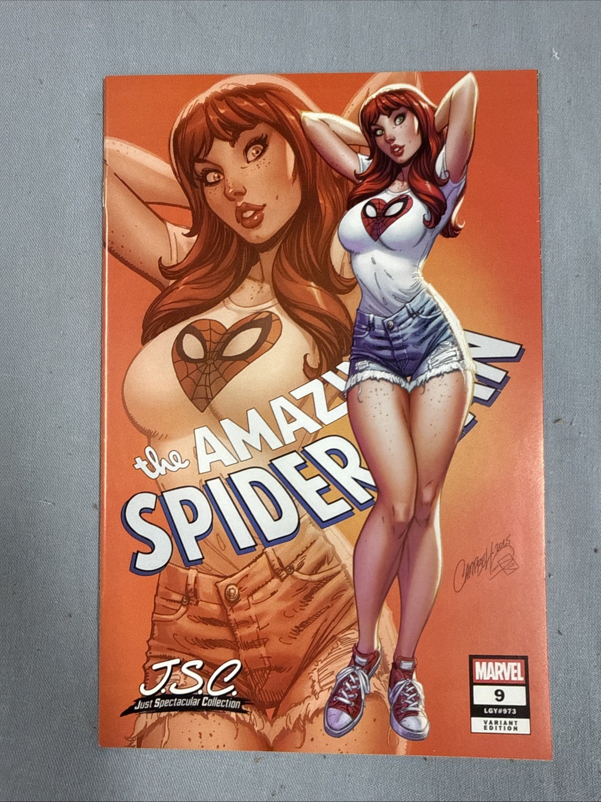 Marvel Comics AMAZING SPIDER-MAN #9 J. SCOTT CAMPBELL Variant (2025) JSC