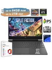 2026 HP Victus Gaming Laptop 15.6" Ryzen 7 NVIDIA RTX 4050 Upto 64GB RAM 2TB SSD