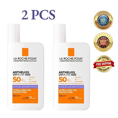 1/2X La Roche Posay Anthelios Anti-Pigmentflecken Fluid UVMune 400 50+ 50ml NEU