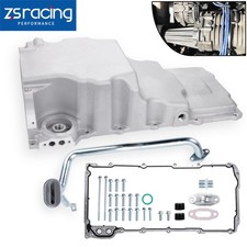 302-3 Ls Low Retro-fit Aluminum Rear Sump Oil Pan For Chevy 4.8l 5.3l 6.0l 6.2l