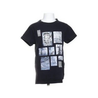 Free2b, T-shirt, Größe: 140, Schwarz/Weiß, Baumwolle, Print, Jungen #qnx